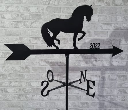 Veleta de forja Caballo